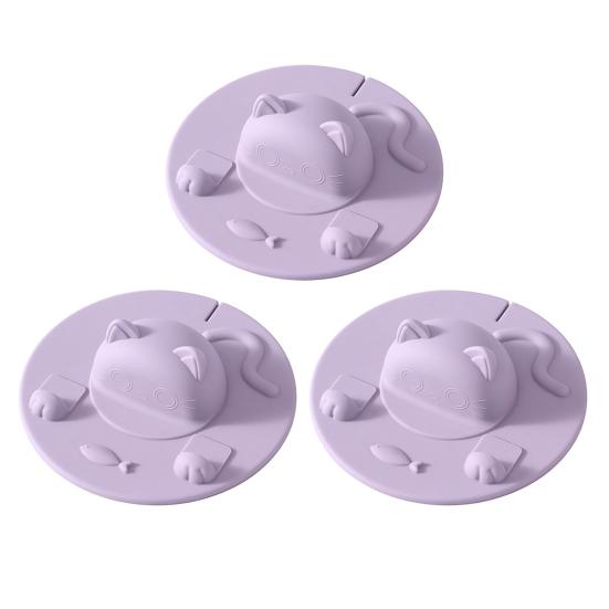 Cartoon Silicone Cup Covers Cute Tea Bag Mug Topper Food Grade Heat-Resistant Mugs Cover Multi-Function Fun Animal Cup Lid with Phone Stand & Tea Bag