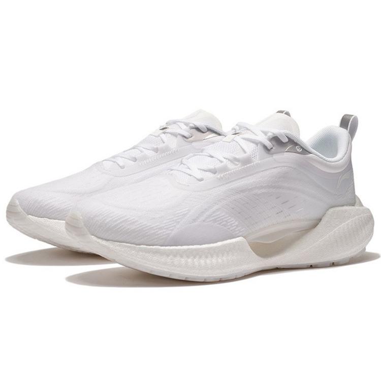 Li Ning Super Light 19 Lightweight, Wear Resistant, And Non Slip Low Top Running Shoes Women's White ARBS002-6