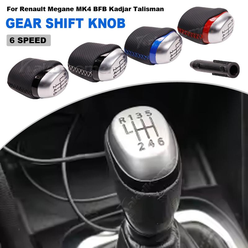 Manual 5/6 Speed Gear Shift Knob For Renault Megane IV MK4 BFB Kadjar Talisman 2015-2022 Shifter Lever Stick Handball 328654845R