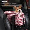 2023 Portable Car Console Armrest Pet Bed & Travel Safety Seat for Dogs and Cats