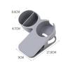 ABS Cup Holder Automotive Creativity Table Side Water Cup Holder Office Desk Computer Desk Fixed Cup Holder