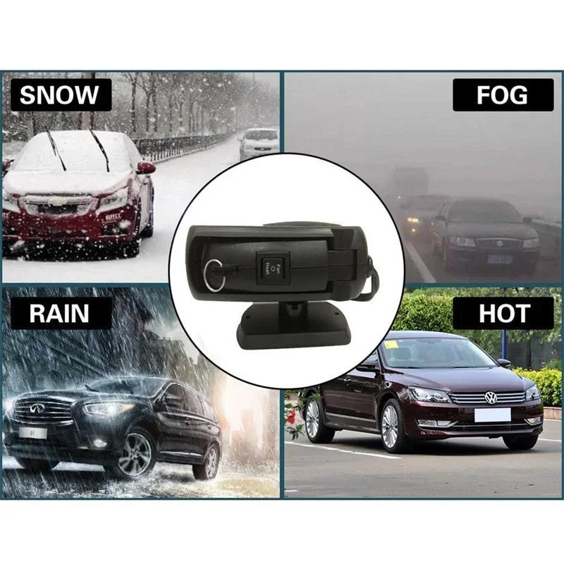 Winter Car Heater Portable Car Electric Heater Heating Cooling Fan Defroster Defogger for Cars and Trucks