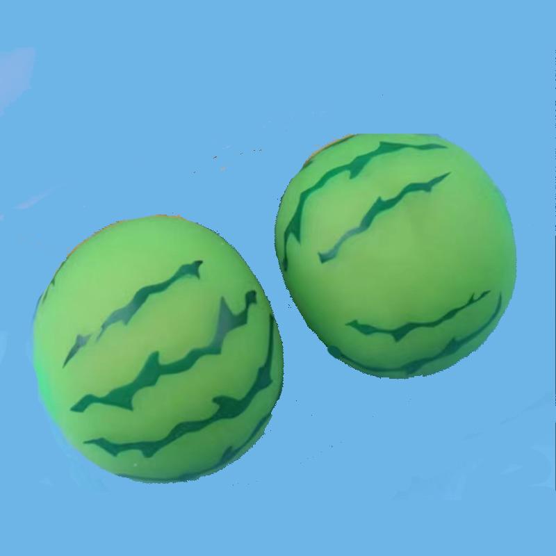 Summer Cool Cute Simulation Mini Color Change Small Watermelon Kneading Stress Relief Toy Spoof Surprise Gift Healing Decoration