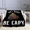 The Capybara Club Anime Blanket Picnic Blanket Vintage Blanket Home Travel Birthday Gift Bed Blanket Thin Blanket