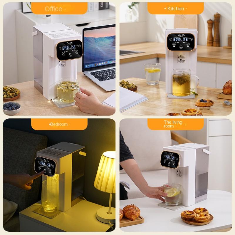 Filtrazione Erogatore Istantaneo di Acqua Secondi Acqua Calda Desktop Riscaldamento Rapido Mini Erogatore d'Acqua da Tavolo Bollitore Piccolo