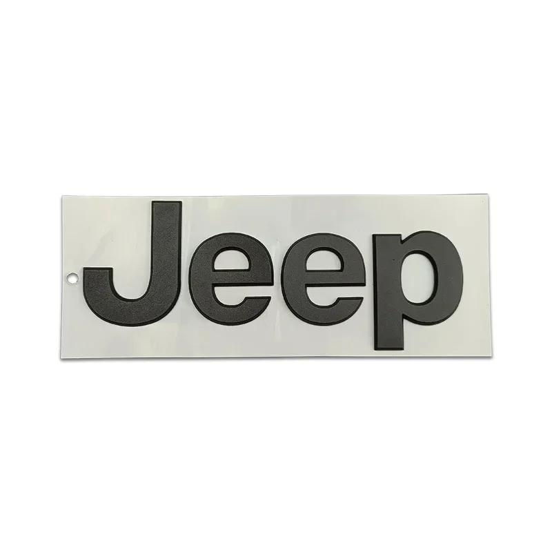 Für Jeep ABS Auto Frontemblem Kofferraum für JEEP Grand Cherokee Commander Renegade Liberty Compass Patriot Wrangler Tj Jk Decora
