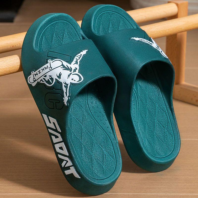 

Детские летние нескользящие тапочки для мальчиков и девочек, возраст 6-12 лет, для дома и ванной Size 44-45: Fits 43 to 44