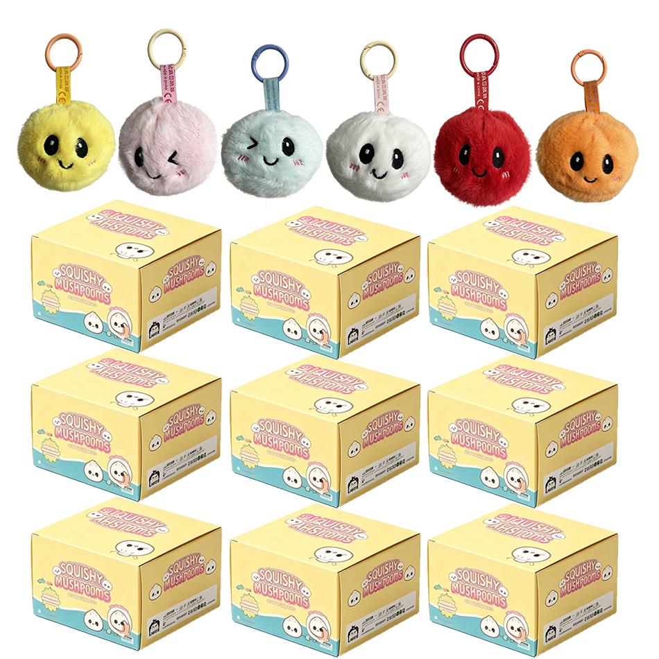 IN Gifts Toy Dumpling Plush Trendy New Style Bag Hanging Cute Simulation Dumpling Plush Keychain Backpack Pendant Cartoon Toy