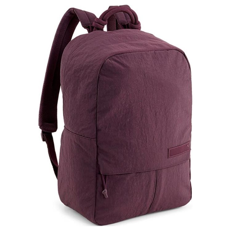 Puma Casual Versatile Polyester And Nylon Backpack Medium Unisex backpack Purple Red 090394-08 Fuchsia