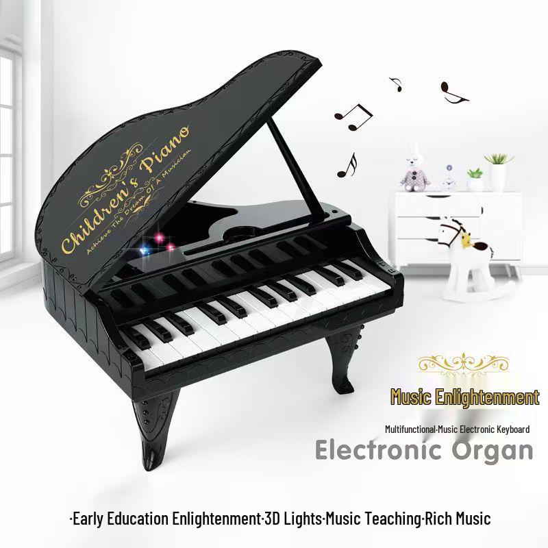 Multifunktionales Mini-Elektronenklavier-Spielzeug für Kinder - Musikinstrument für die Früherziehung & Geburtstagsgeschenk