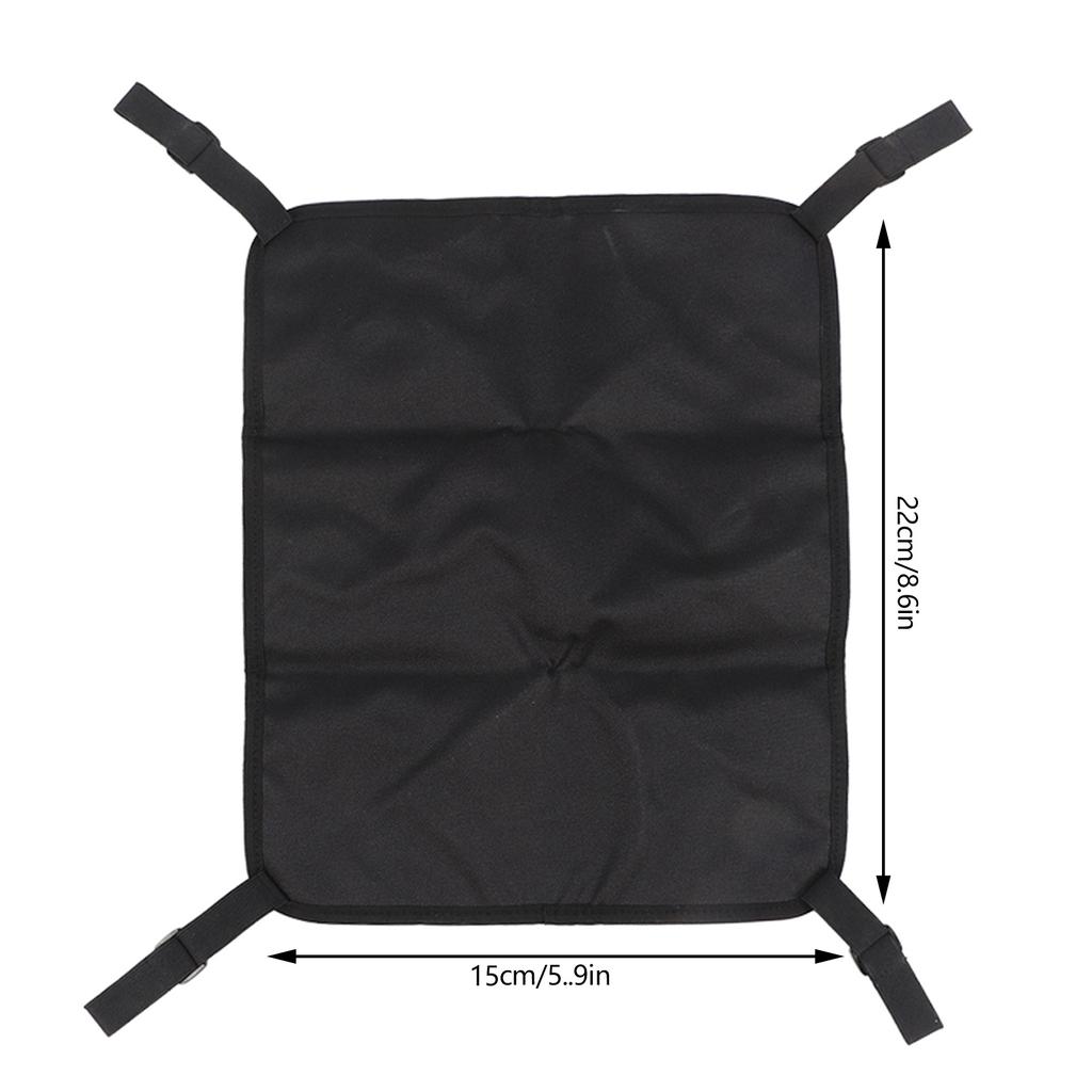 Mesh Deck Bag Paddle Board Storage for Kayaking Water Sports Supplies with 4 Patches Hooks