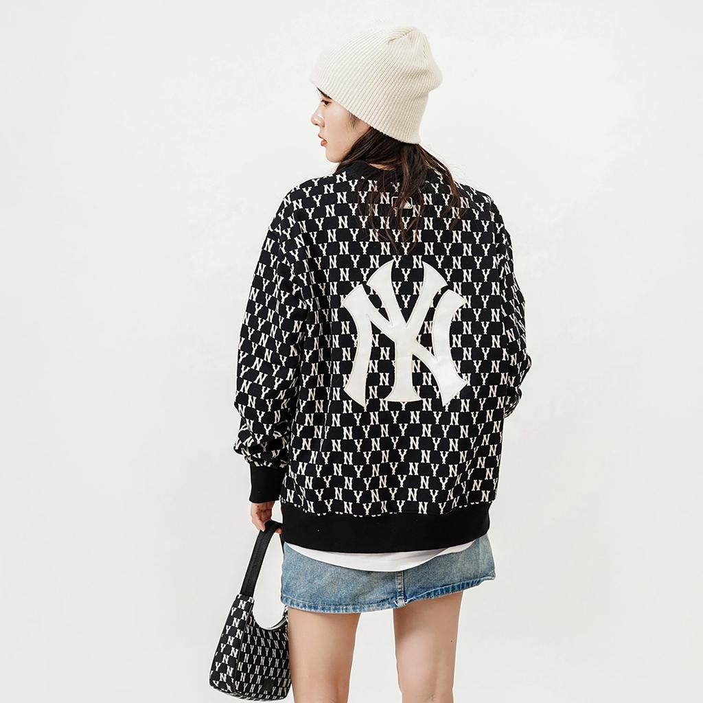 MLB Sweatshirt Fall Unisex Black 3AMTM0221-50BKS