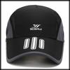 Casual CZA177 [White Fang] Hat, Cap, Sunshade, Mesh, Sports, Outdoor, Men's, Women's, (Black)