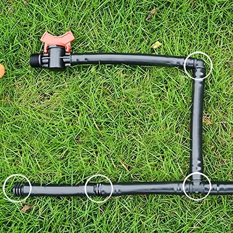 5pcs Irrigation Connectors With Barbed Fittings For 16mm Drip Hoses  Standard Drip And Sprinkler Systems Connectors Adapter