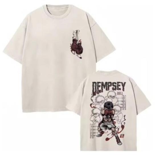 T-shirt Takamura Ippo Skull Skeleton Cartoon Anime MMA Boxing Muay Thai Kickboxing Print 3D Training Workout Sport Unisex Short Sleeve Fitness Gym