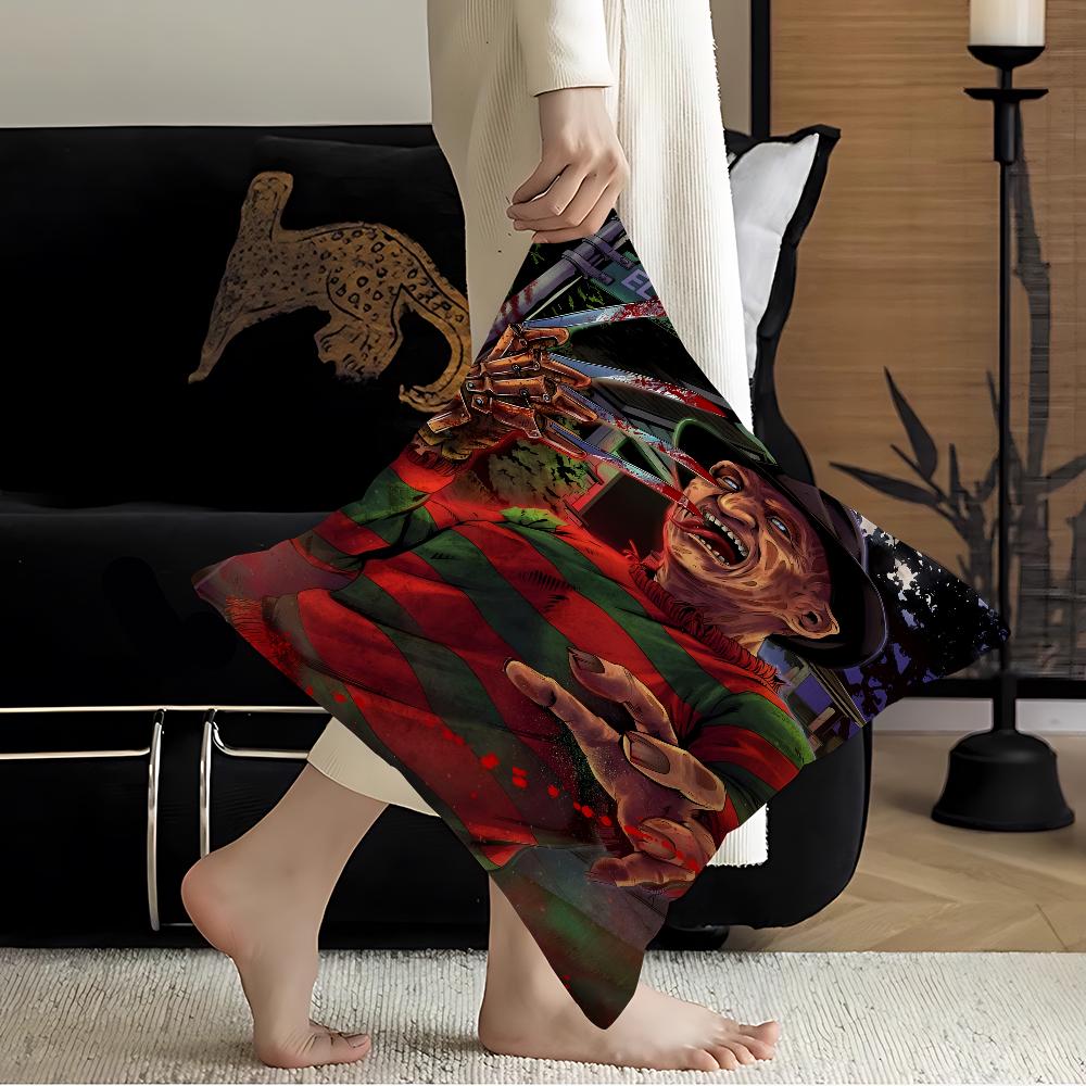 F-Freddy K-Krueger Movie Pillowcase toon Gift Cushion Cover Bedroom Home Sofa Chair Seat Decor pillow case