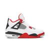 Air 4 Retro OG Grade School 'Fire Red' 2020 (Unisex) White / Black / Tech Grey / Fire Red Kids' Basketball Shoes 408452 160