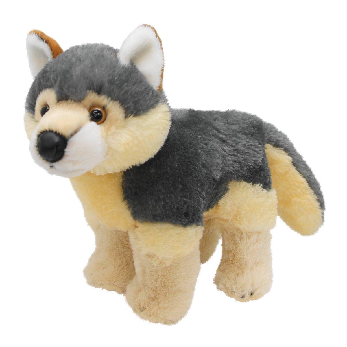 

Aurora World Plush Nature Kids Настоящий волк серый