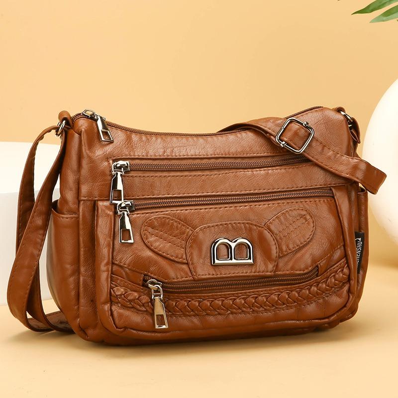 Single Shoulder Multi Compartment Large Capacity Crossbody Bag
