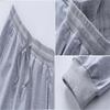 Sports Pants Men's Fitness Solid Color Trousers Fashionable Sportwear Casual Small Leg Pants