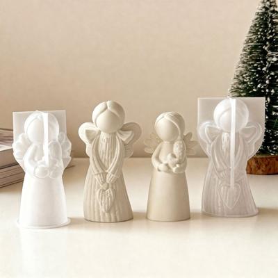 Silicone Angel Mould Heat Resistant for Handmade Decoration Scented Creation and Artistics Gifting
