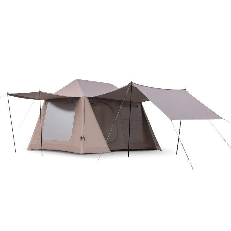 Shan Yue Automatic Inflatable 2-in-1 Camping Tent & Awning Portable Folding Gear