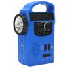 Hand Crank Solar Radio AM FM SW Emergency Radio with LED Flashlight Reading Light MP3 Player for Outdoor Camping