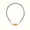 Retro Colored Stainless Steel Pendant Necklace For Women Handmade Braided Rope Chain Jewelry Accessories