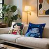 The A-Apothecary D-Diaries Cartoon Cushion Cover Comfortable and Soft Bedding Skin Friendly Leisure Sofa Car Office Pillowcase