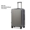 Large Capacity Stylish Multi-functional Trolley Case with Universal Wheels - Carry-on PC Alloy Shell Suitcase