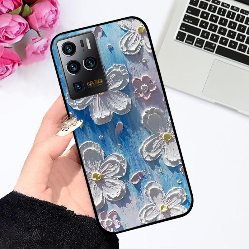 

Для ZTE Axon 30 Ultra 5G Чохол Axon30 Pro+ Ударостійкий Силіконовий Чохол для Телефона Для ZTE Axon 30 Pro 5G Coque 30S Кольоровий Бампер з Малюнком For Axon 30 Ultra 5G