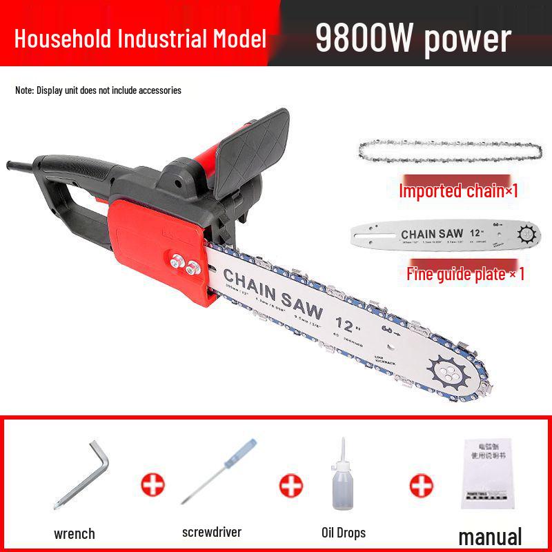 

High-Power 220V Chainsaw with Pure Copper Motor for Firewood and Logging