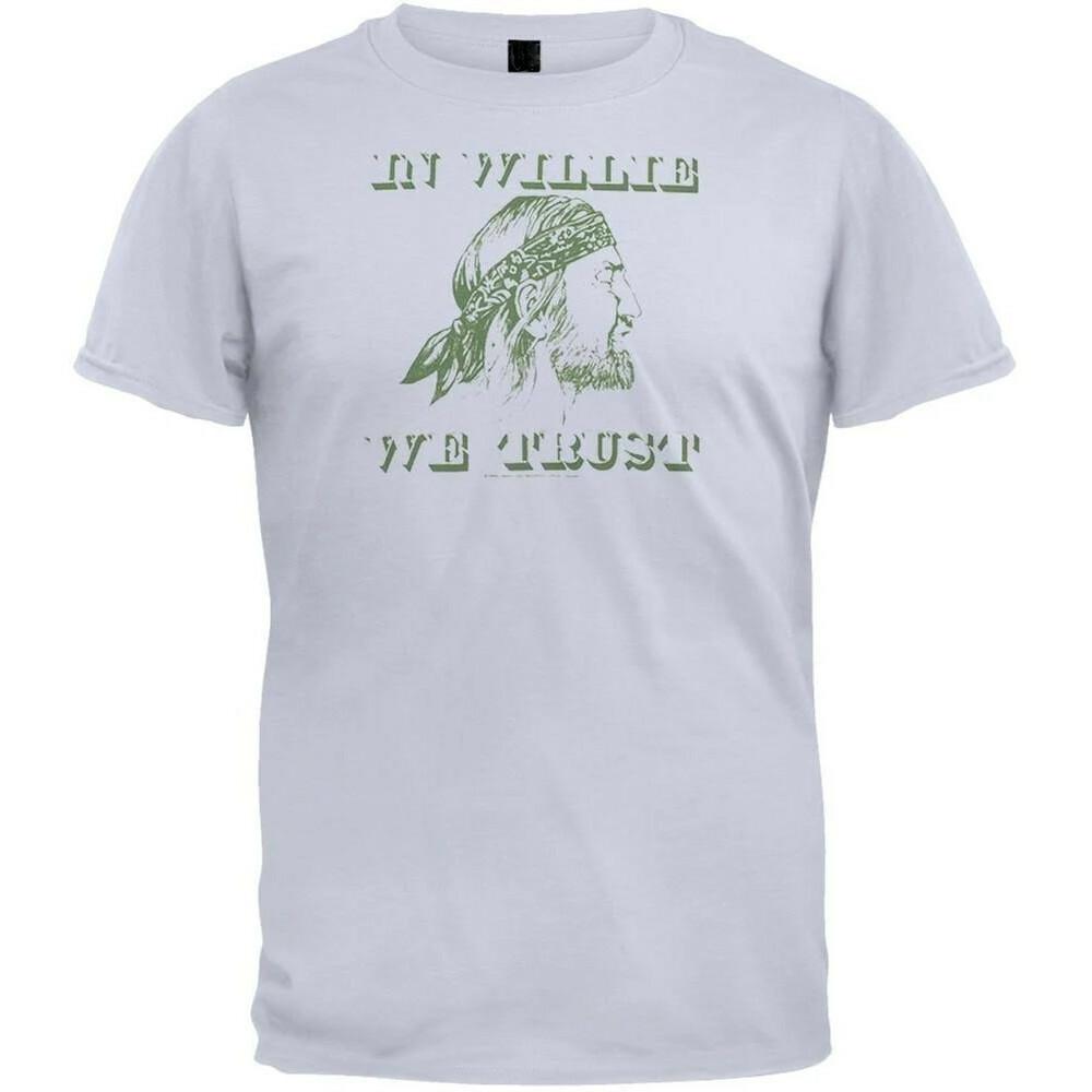 Willie Nelson In Willie We Trust T-Shirt XL