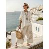 1116 European and American women's leisure vacation style suit Bohemian style suit fashion 1D digital printing
