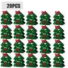 1-20PCS 2025 Christmas Gift Bag Creative Felt Cloth Children Candy Gift Bag Christmas Eve Handheld Portable Apple Bag