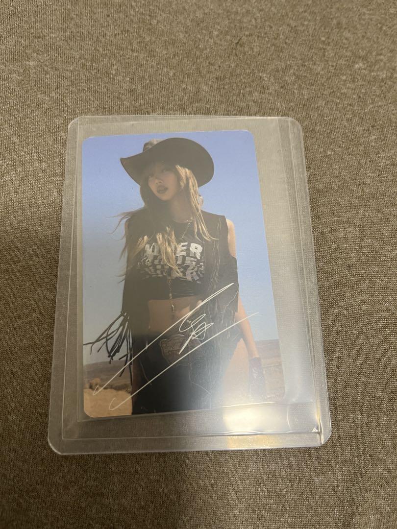 

[USED] BLACKPINK DEADLINE WORLD TOUR Trading Card LISA