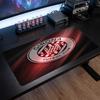 Girona FC Theme Pattern Mouse Pad, Soccer Logo Design XXL Gaming Desk Mat Non-Slip Computer Mouse Pad
