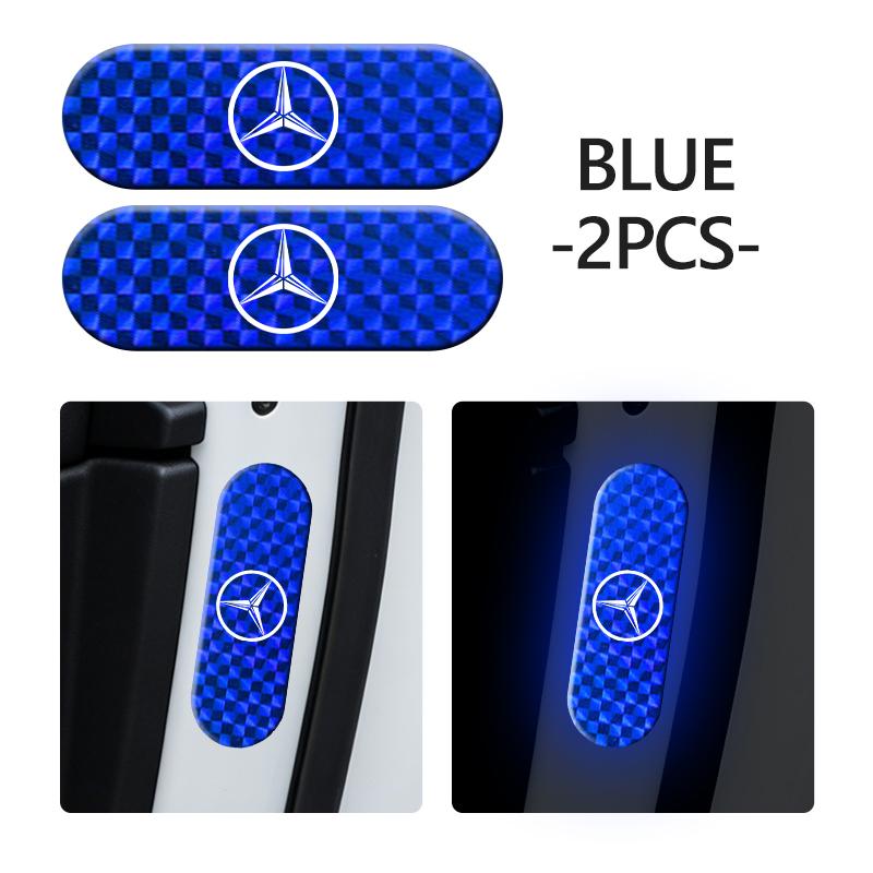AABIB1 For Benz Car Reflective Stickers Warning Reflective Tape Decorating Accessories Exclusive AMG W124 W203 W204 SPRINTER V CLASS
