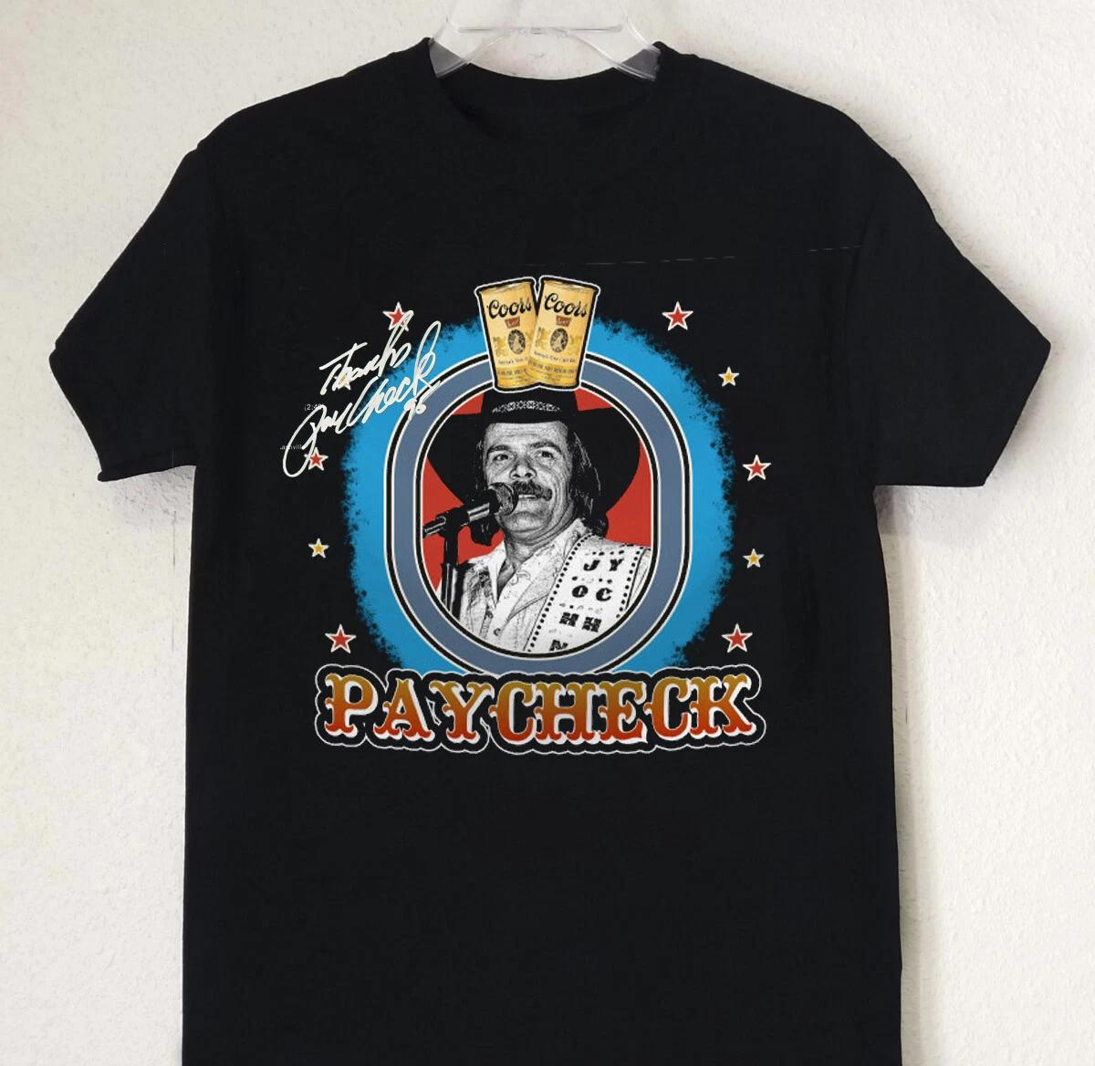 New Johnny Paycheck Singer Gift For Fans Unisex S-5XL Shirt DN86 XXXL