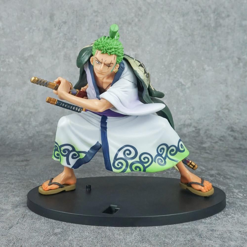 Kimono Piece One Zoro Pvc Anime Modell Ornament zur Ausstellung und Sammlergeschenk