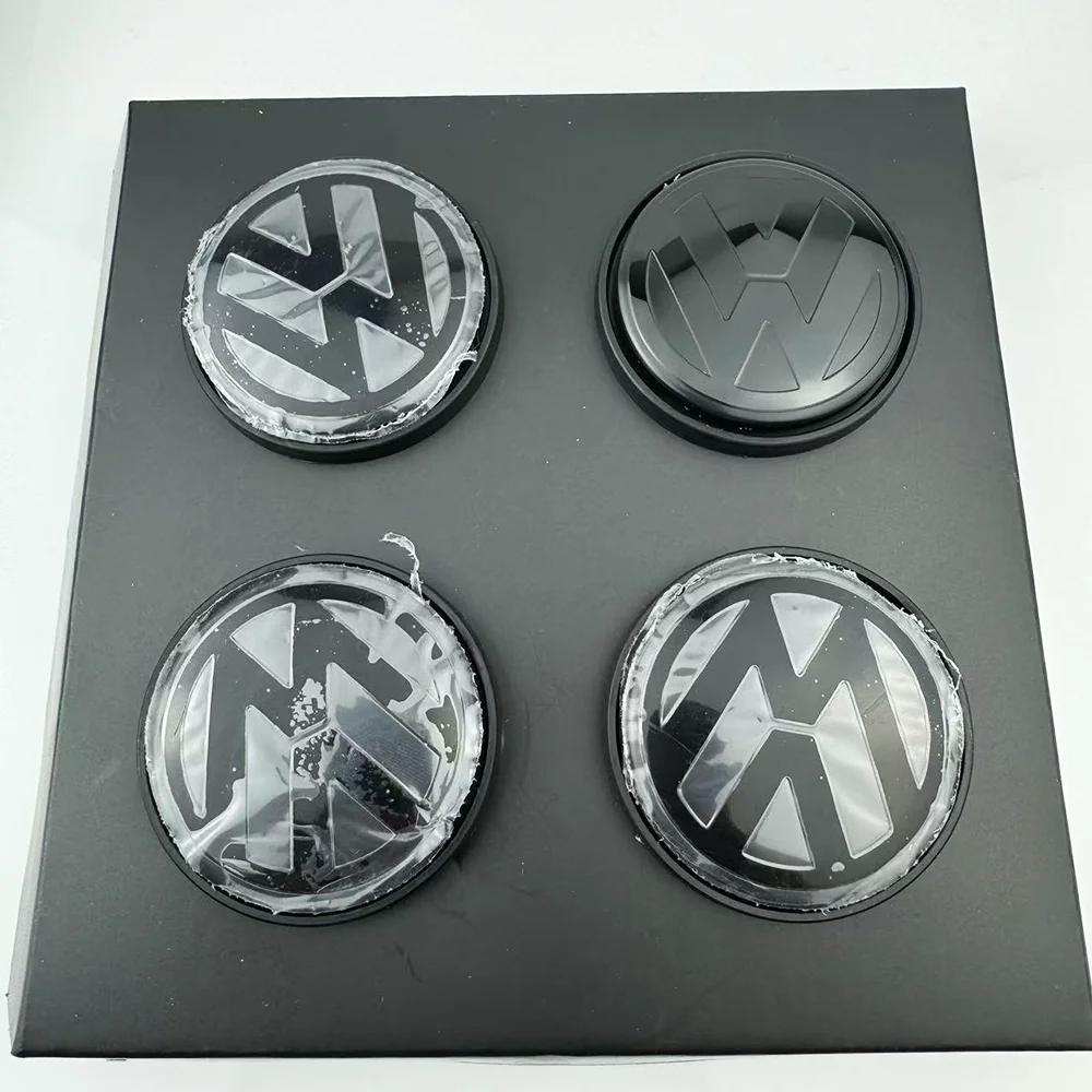 2026 New Floating Wheel Center Caps Hub Cover 4pcs 56mm 65mm For Volkswagen VW Golf 5 6 7 Passat B6 B7 B8 Tiguan Polo Jetta GTI 3B7601171 AWZ1