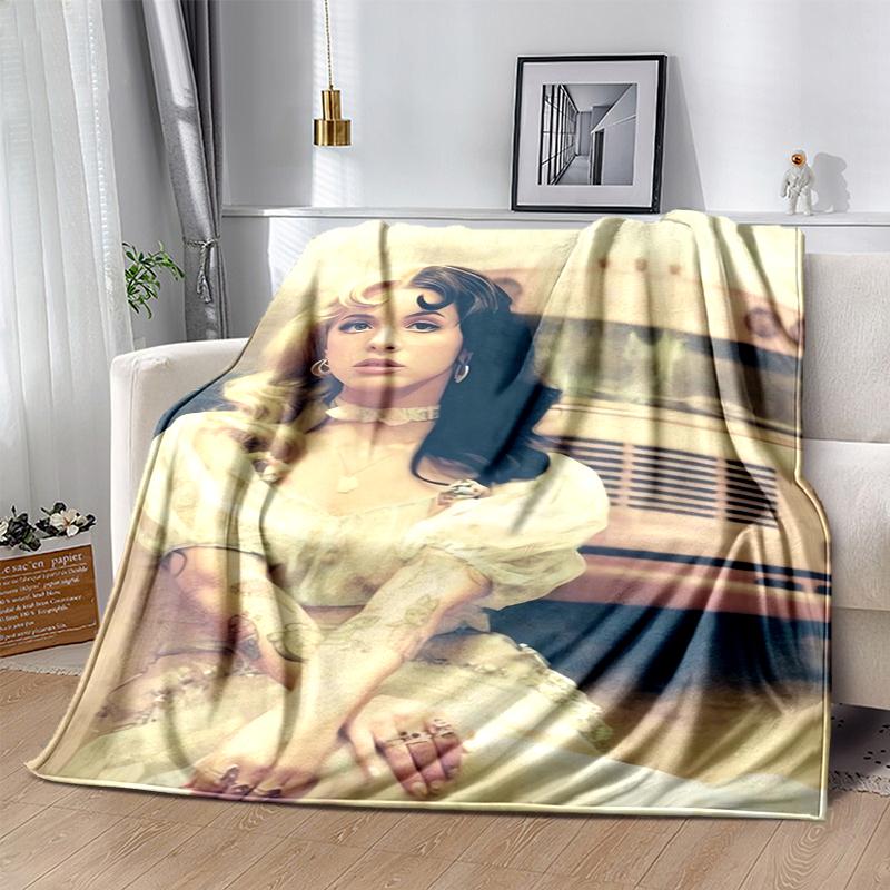 Melanie Martinez Flannel Blanket Soft All-Season Throw, Design for Camping, Car Travel, Hiking Sofa, Bed, Office Perfect Gift for Parties