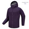 2025 Men's Outdoor Hooded Softshell Jacket - Fleece-Lined, Loose Fit for Mountaineering Travel