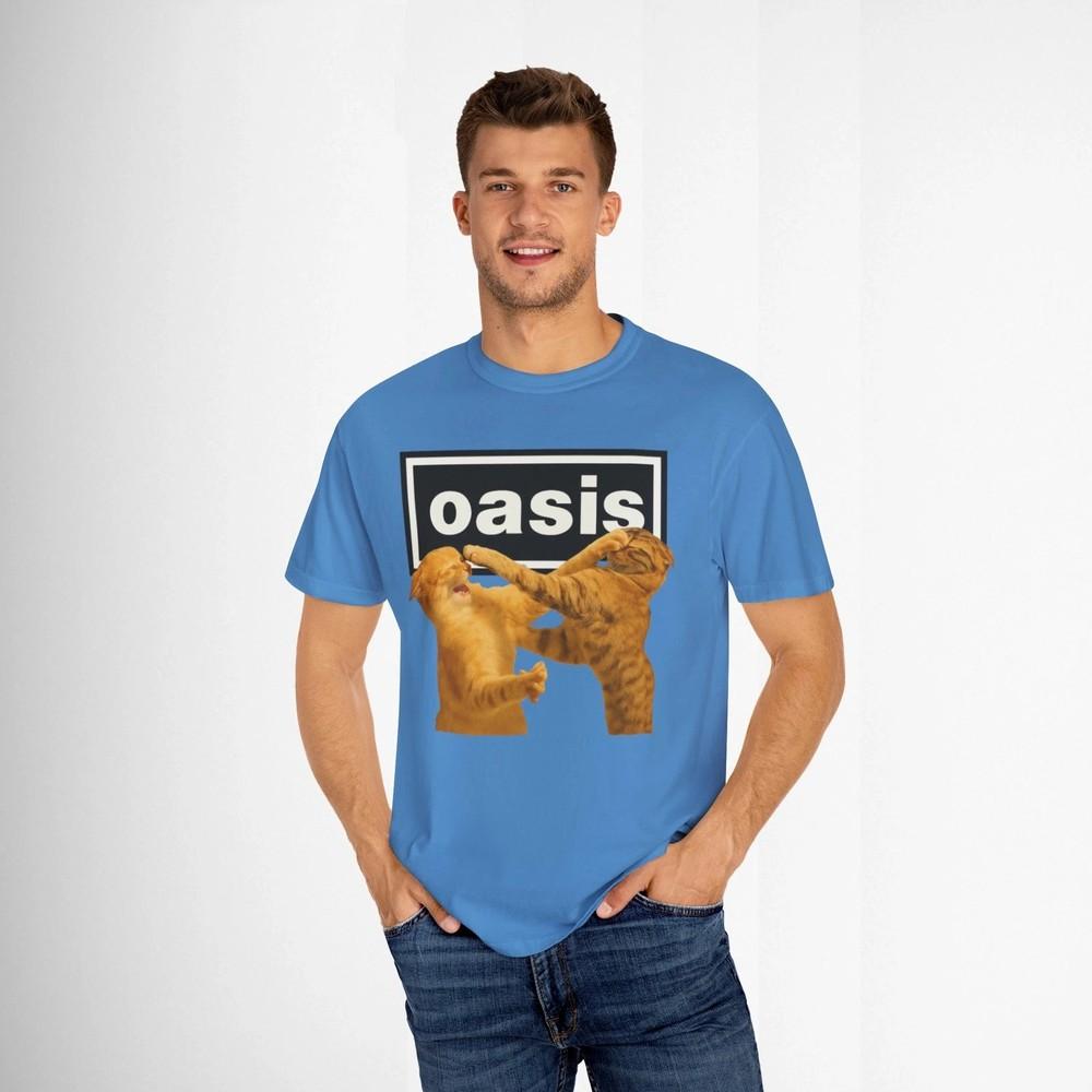 

(Blue) Fight Cats 1 Retro T-Shirt Size S-5XL Unisex T-Shirt XXL