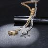 Fashion Women Star Charm Pendant Alloy Chain Necklace Wedding Party Jewelry Gift
