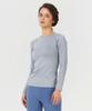 Reina Mora Basic Long Sleeve Sky Grey