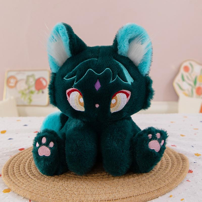 SpielperipheriegeräteManye Katzenpuppe acht Zoll Katze Plüschtier Spielpuppe Anime Kissen niedliche Puppe