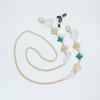 Retro Gothic Sunglasses Mask Lanyard Fashion Color Four-leaf Clover Non-slip Reading Glasses Chain New Jewelry for