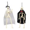40cm Realistic Skeleton Halloween Decorations with Articulated Joints For Party Centerpieces Display Indoor and Outdoor
