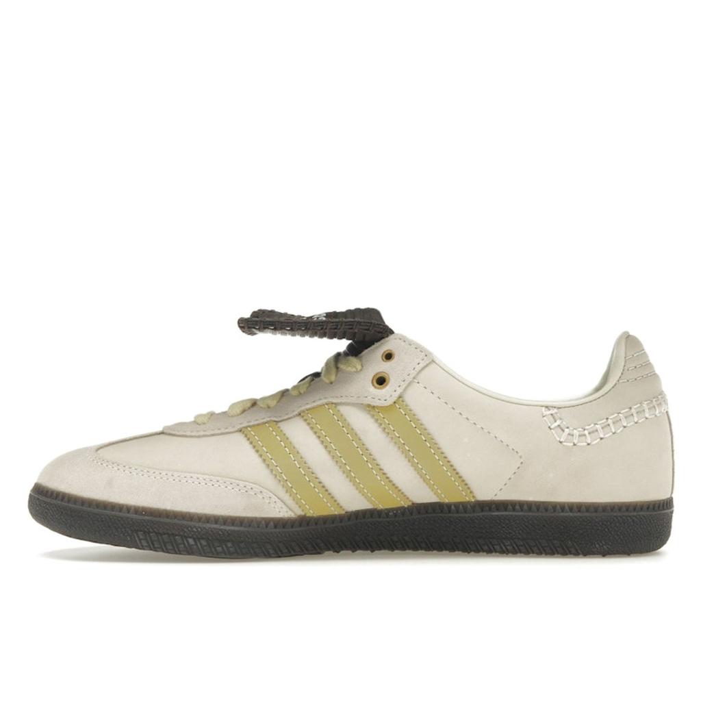 Wales Bonner x Adidas Samba Ecru Tint Yellow Unisex Tenisky Krémová Téměř žlutá Tmavě hnědá ID0217